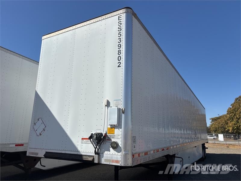 Utility 53 ft x 102 in T/A Van Trailer Przyczepy ze skrzynią zamkniętą