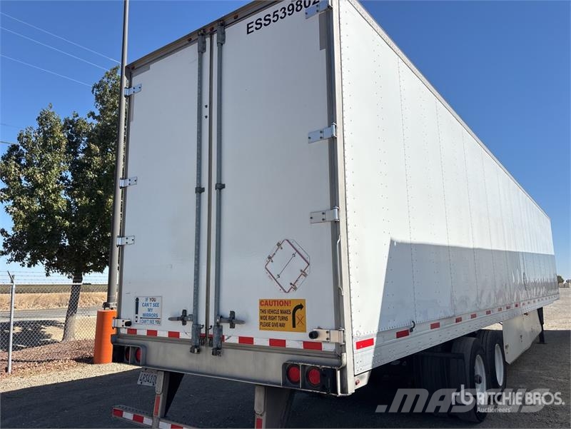 Utility 53 ft x 102 in T/A Van Trailer Przyczepy ze skrzynią zamkniętą