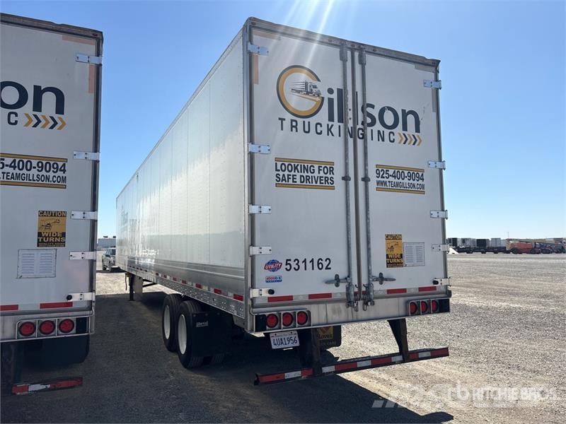 Utility 53 ft x 102 in T/A Van Trailer 厢式拖车