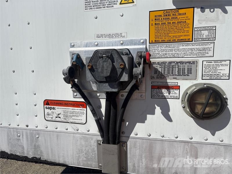 Utility 53 ft x 102 in T/A Van Trailer 厢式拖车