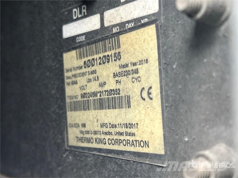 Utility 53 ft x 102 in T/A Refrigerated Trailer Напівпричепи-рефрижератори