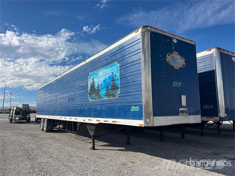 Utility 53 ft x 102 in T/A Van Trailer Reboques baú