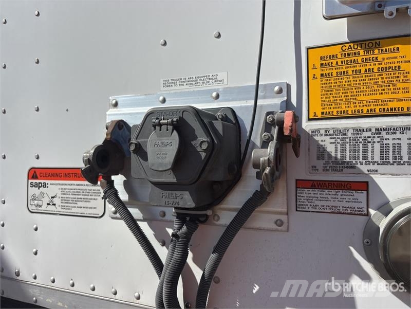 Utility 53 ft x 102 in T/A Van Trailer Przyczepy ze skrzynią zamkniętą