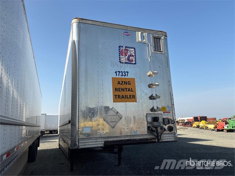 Utility 53 ft x 102 in T/A Van Trailer Reboques baú