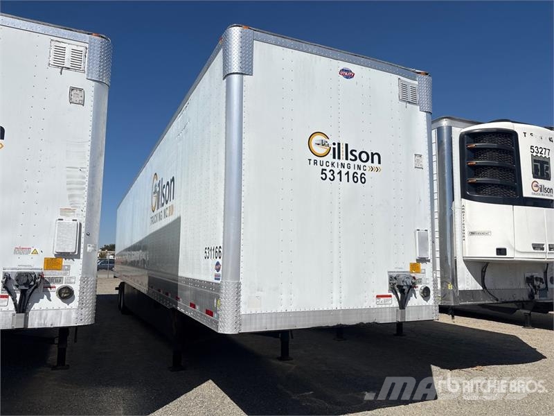 Utility 53 ft x 102 in T/A Van Trailer 厢式拖车