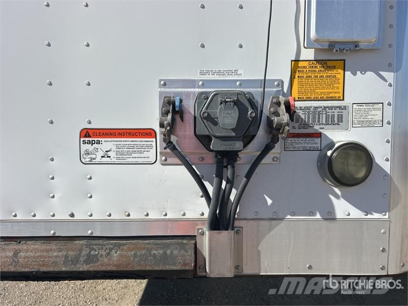Utility 53 ft x 102 in T/A Van Trailer 厢式拖车