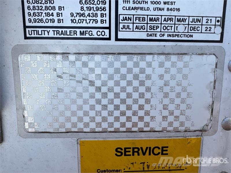 Utility 53 ft x 102 in T/A Refrigerated Trailer Semirremolques de temperatura controlada