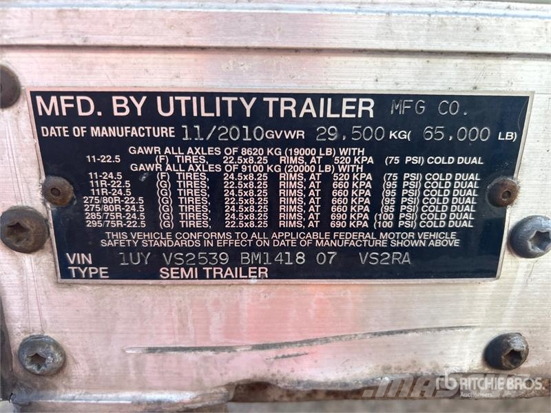 Utility 53 ft x 102 in T/A Refrigerated Trailer Semi Reboques Isotérmicos