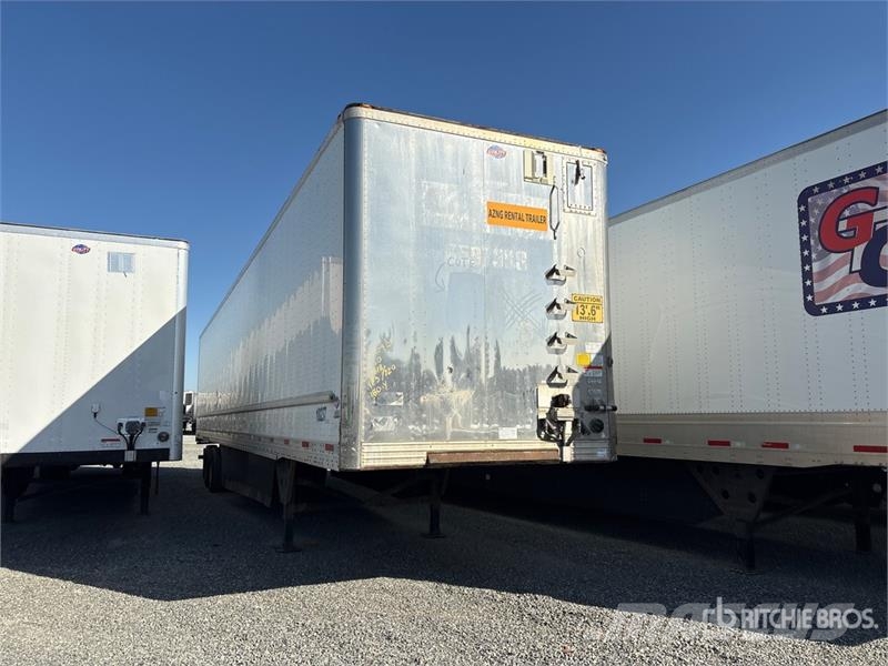Utility 53 ft x 102 in T/A Van Trailer Gesloten opbouw trailers
