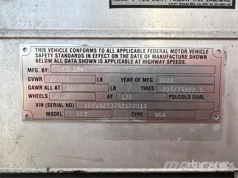 Utility 53 ft x 102 in T/A Refrigerated Trailer Poluprikolice hladnjače