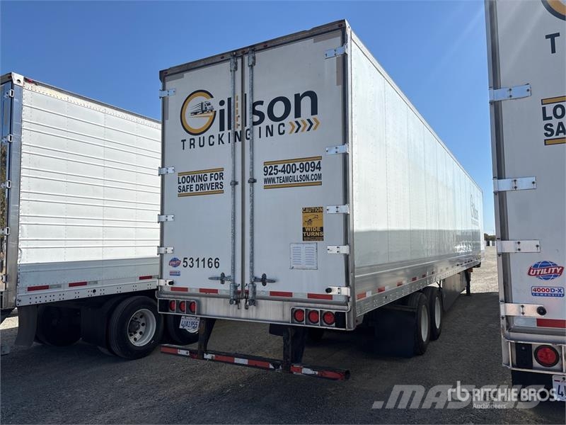 Utility 53 ft x 102 in T/A Van Trailer 厢式拖车