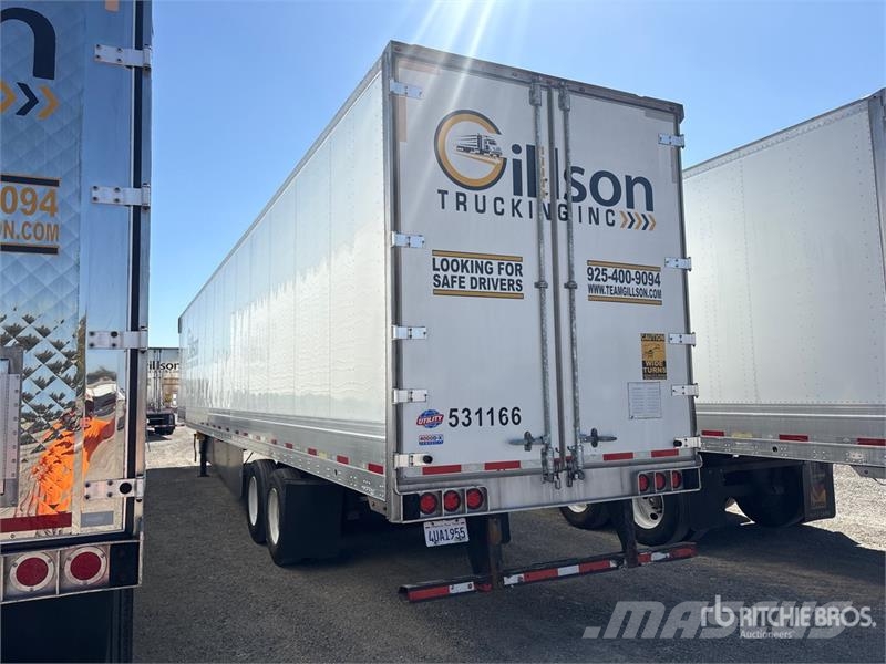 Utility 53 ft x 102 in T/A Van Trailer 厢式拖车