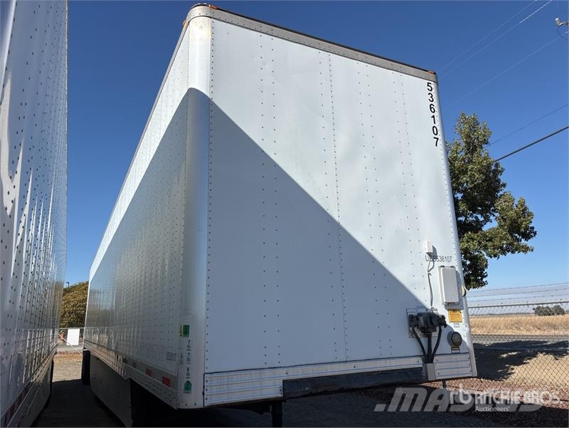 Utility 53 ft x 96 in T/A Van Trailer مقطورات ذات هيكل صندوقي