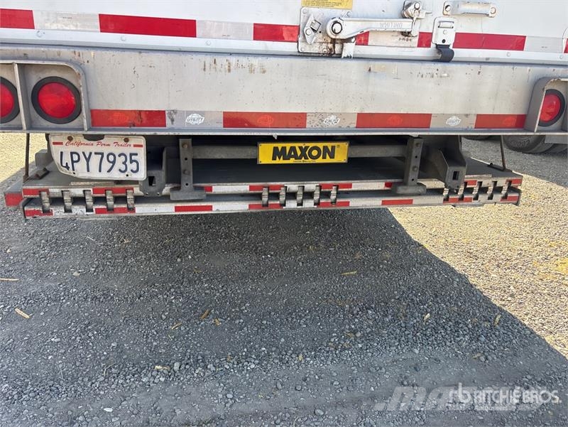Utility 53 ft x 96 in T/A Van Trailer Dengtos priekabos