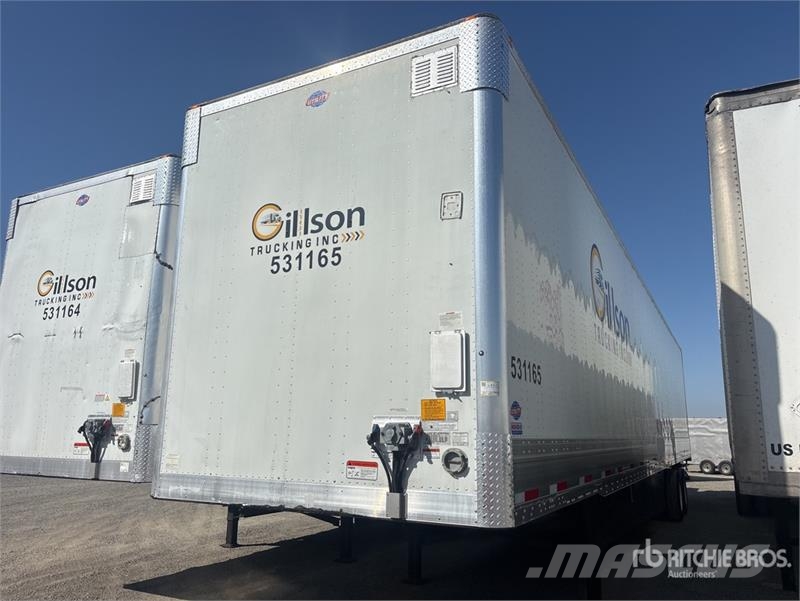 Utility 53 ft x 96 in T/A Van Trailer Dobozos pótkocsik