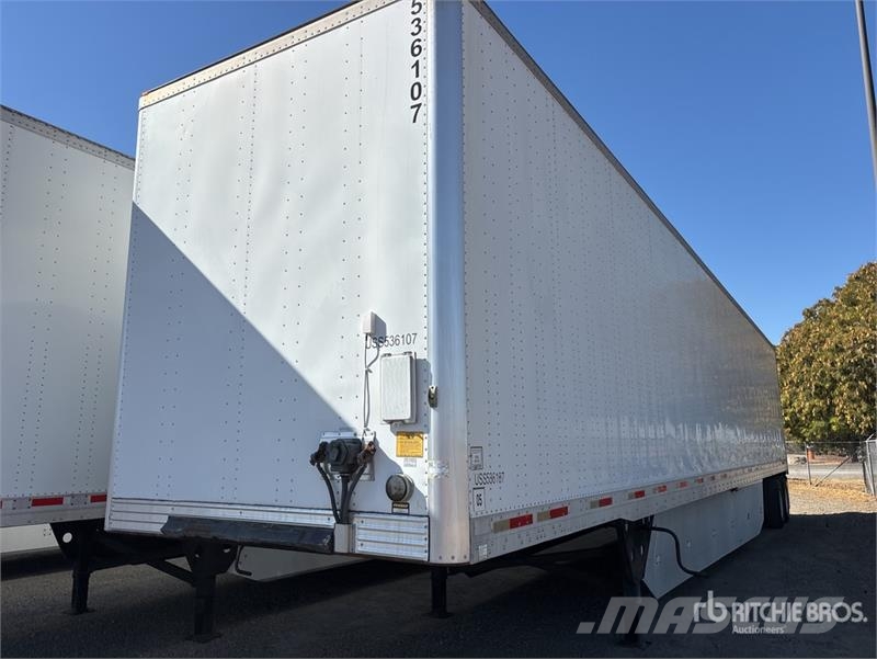 Utility 53 ft x 96 in T/A Van Trailer مقطورات ذات هيكل صندوقي