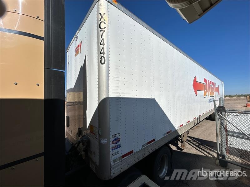 Utility 57 ft x 102 in T/A Van Trailer Furgoonhaagised