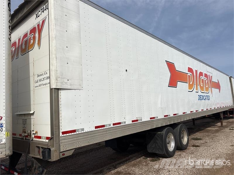 Utility 57 ft x 102 in T/A Van Trailer Dengtos priekabos