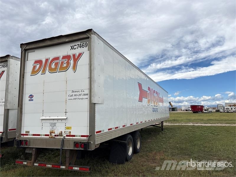 Utility 57 ft x 102 in T/A Van Trailer 箱體拖車