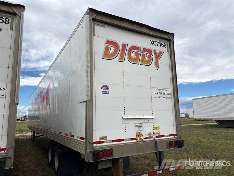 Utility 57 ft x 102 in T/A Van Trailer 箱體拖車