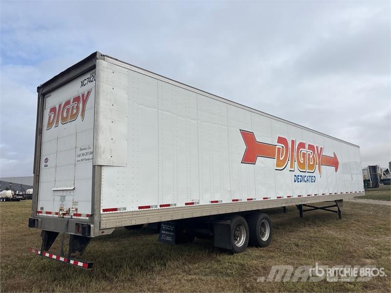 Utility 57 ft x 102 in T/A Van Trailer Furgons