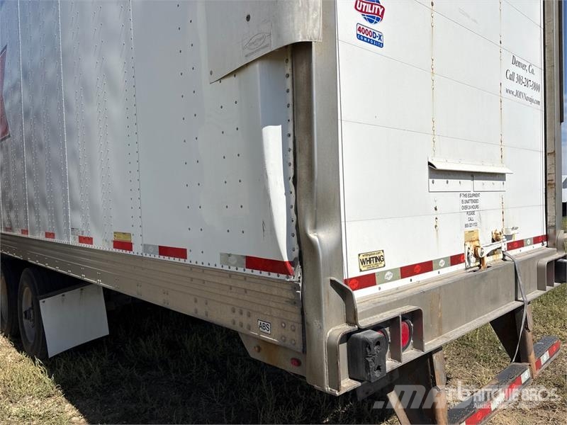 Utility 57 ft x 102 in T/A Van Trailer Prikolice zabojniki