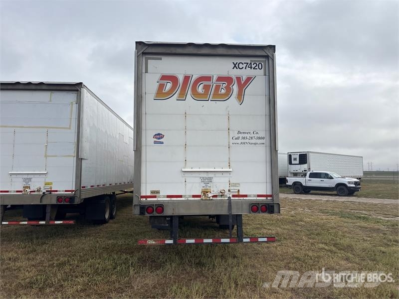 Utility 57 ft x 102 in T/A Van Trailer Furgons
