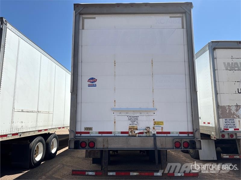 Utility 57 ft x 102 in T/A Van Trailer Box body trailers