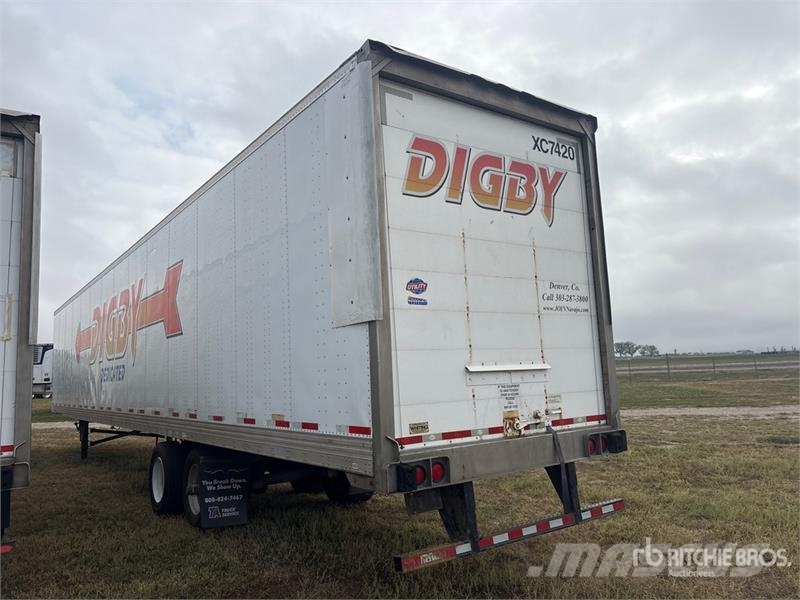 Utility 57 ft x 102 in T/A Van Trailer Furgons
