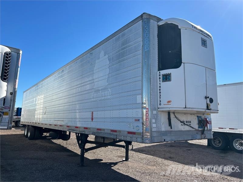 Utility DDT 53 ft x 102 in T/A Refrigerated Trailer Piekabes ar temperatūras kontroli