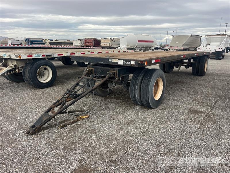 Utility FF2C 27 ft T/A Flatbed Trailer Flatbed/Dropside trailers