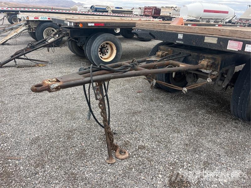 Utility FF2C 27 ft T/A Turntable Pup Flatbed Trailer Pritschenanhänger