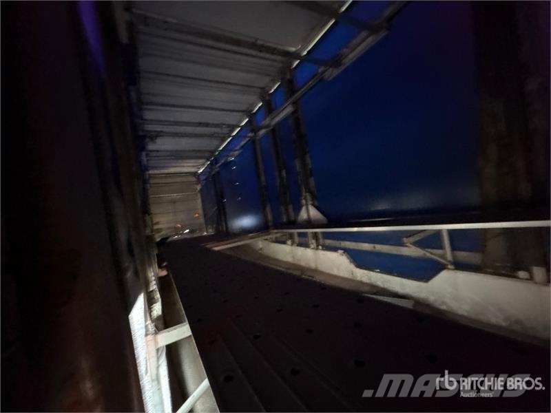 Utility T/A 8 Car Enclosed Car Carrier Trailer Araç nakil yari çekicileri