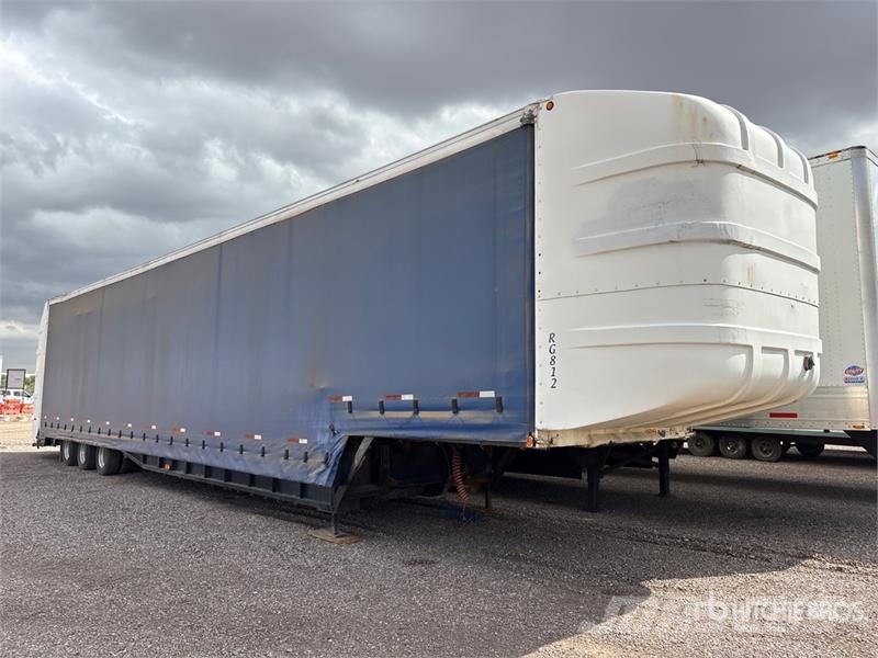 Utility Tri/A 8 Car Enclosed Car Carrier Trailer Vehicle transport semi-trailers