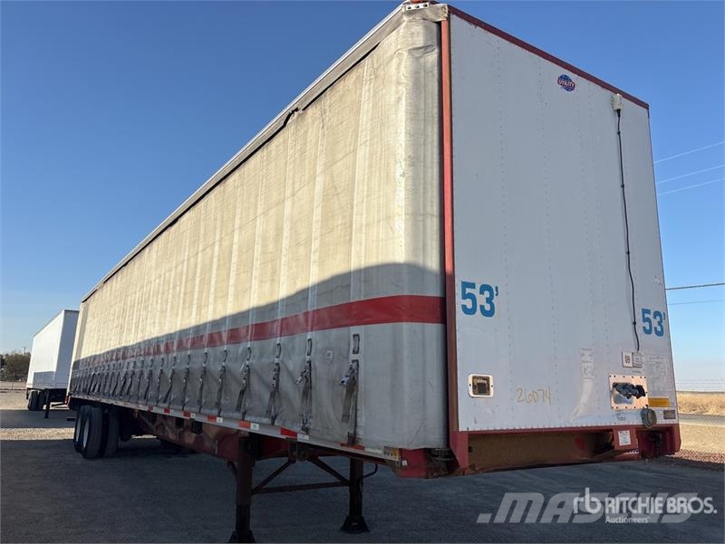 Utility TS2CHA 53 ft T/A Curtain Side Trailer カーテンサイダートレーラー