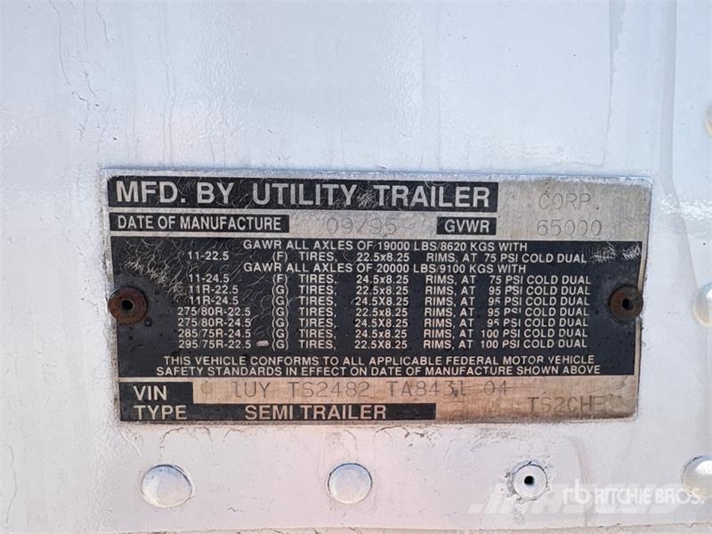Utility TS2CHE Przyczepy firanki