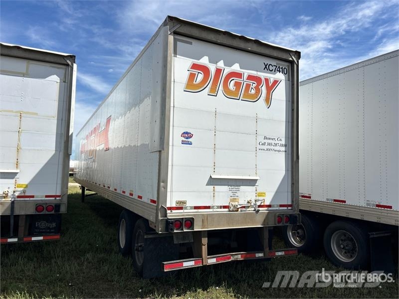 Utility VS2DX Gesloten opbouw trailers