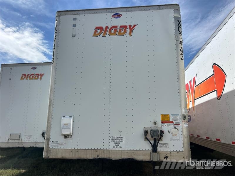 Utility VS2DX Box body trailers