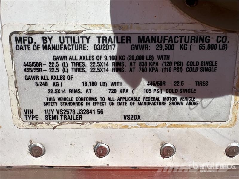 Utility VS2DX Dengtos priekabos