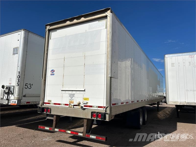 Utility VS2DX Gesloten opbouw trailers