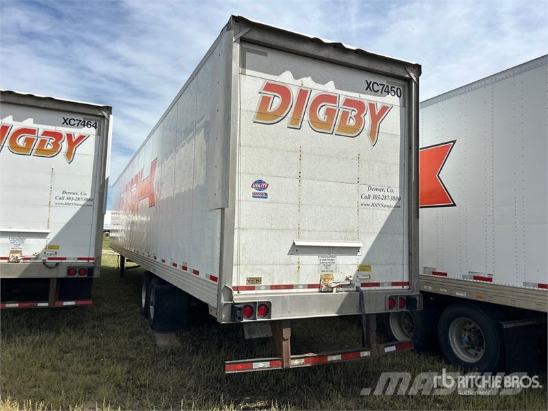 Utility VS2DX Box body trailers