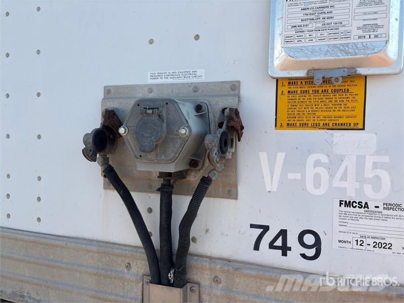 Utility VS2DX Anhänger-Kastenaufbau