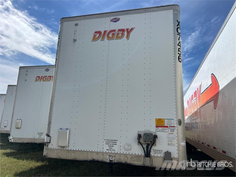 Utility VS2DX Box body trailers