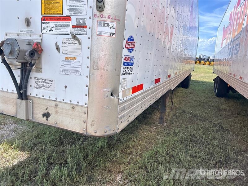 Utility VS2DX Box body trailers
