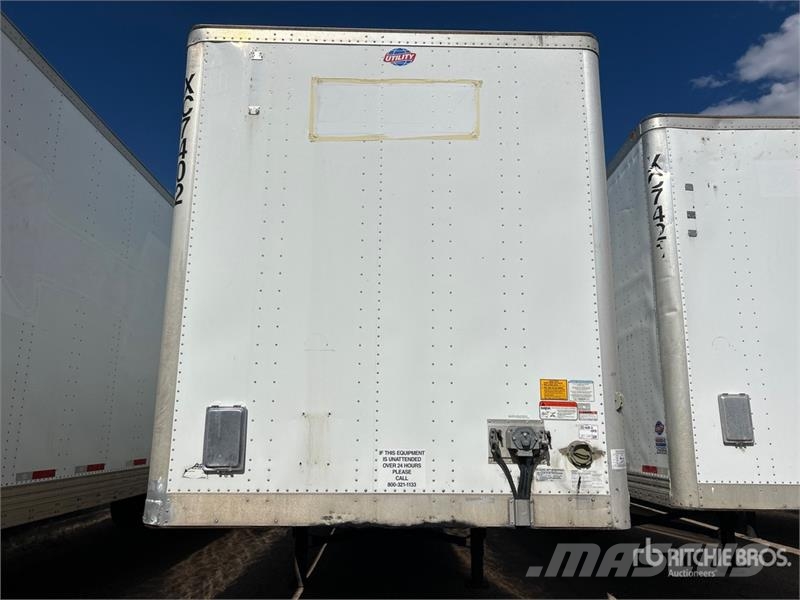 Utility VS2DX Box body trailers