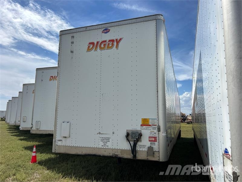 Utility VS2DX Gesloten opbouw trailers