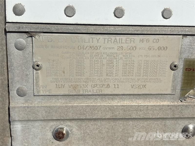 Utility VS2DX Anhänger-Kastenaufbau