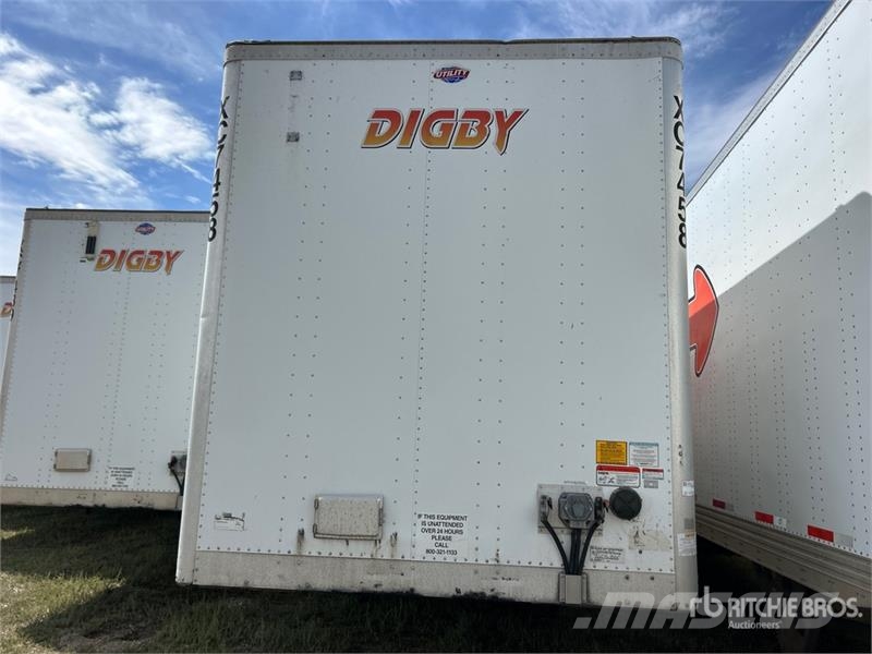 Utility VS2DX Box body trailers