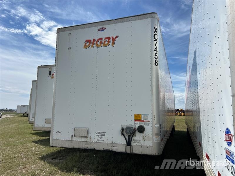 Utility VS2DX Box body trailers