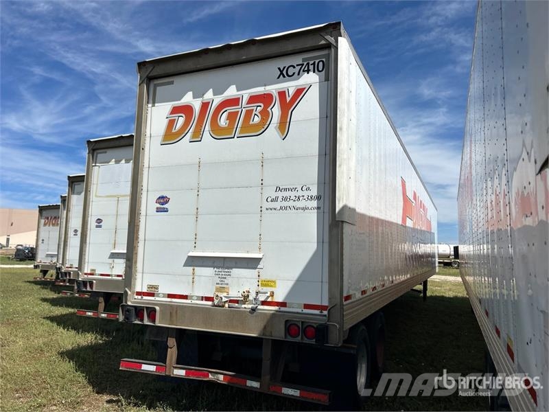 Utility VS2DX Gesloten opbouw trailers